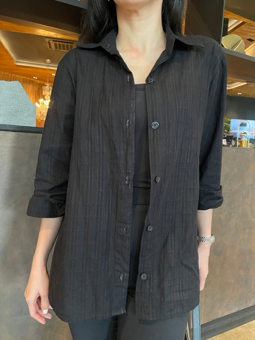 Marina Shirt In Black