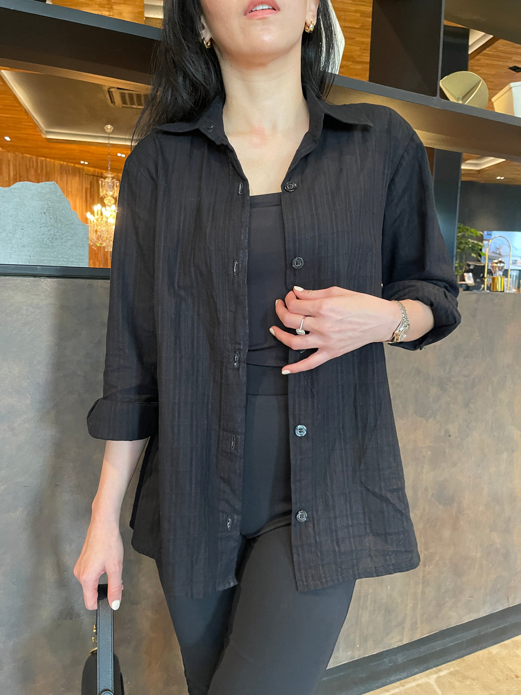 Marina Shirt In Black