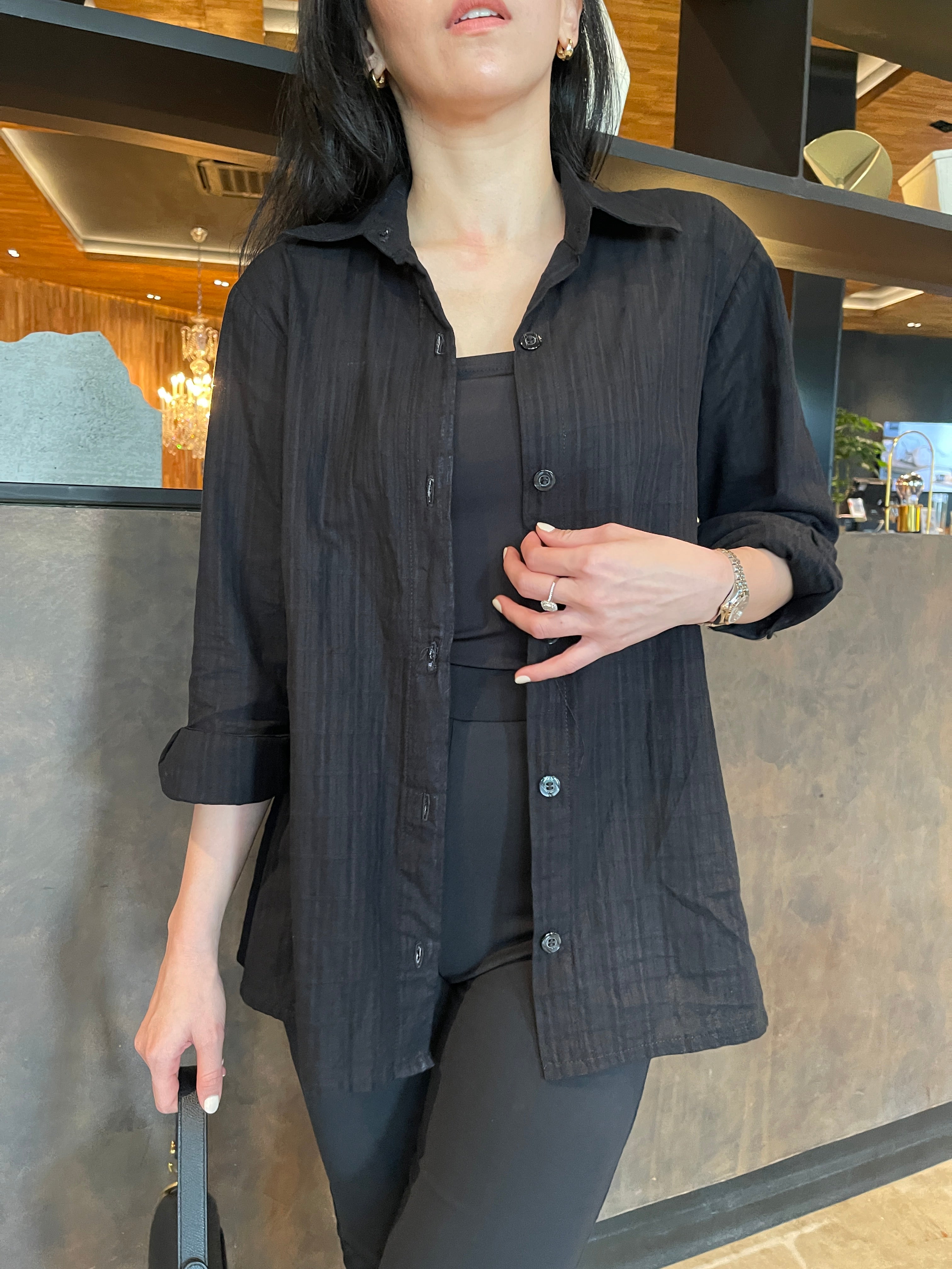 Marina Shirt In Black