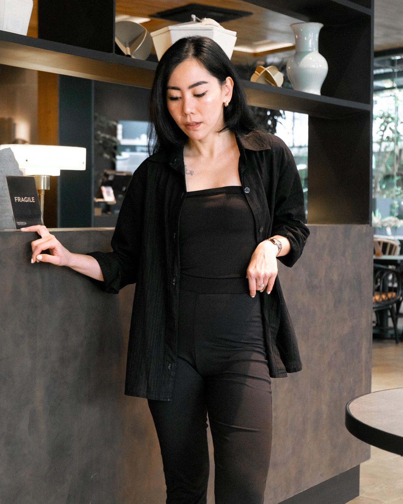 Marina Shirt In Black