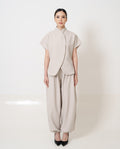 Avani Top & Daniel Pants In Beige