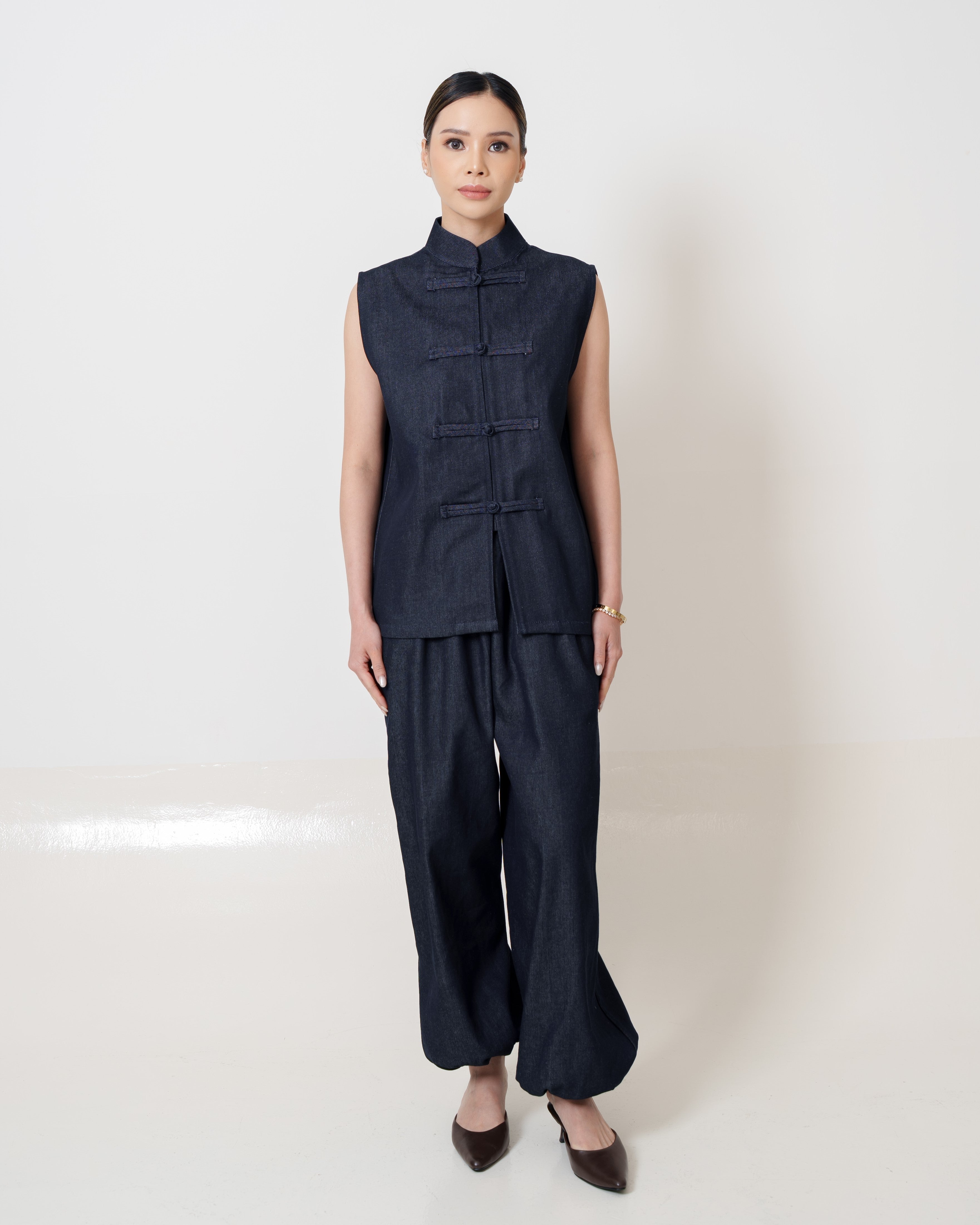Riley Top & Daniel Pants In Denim