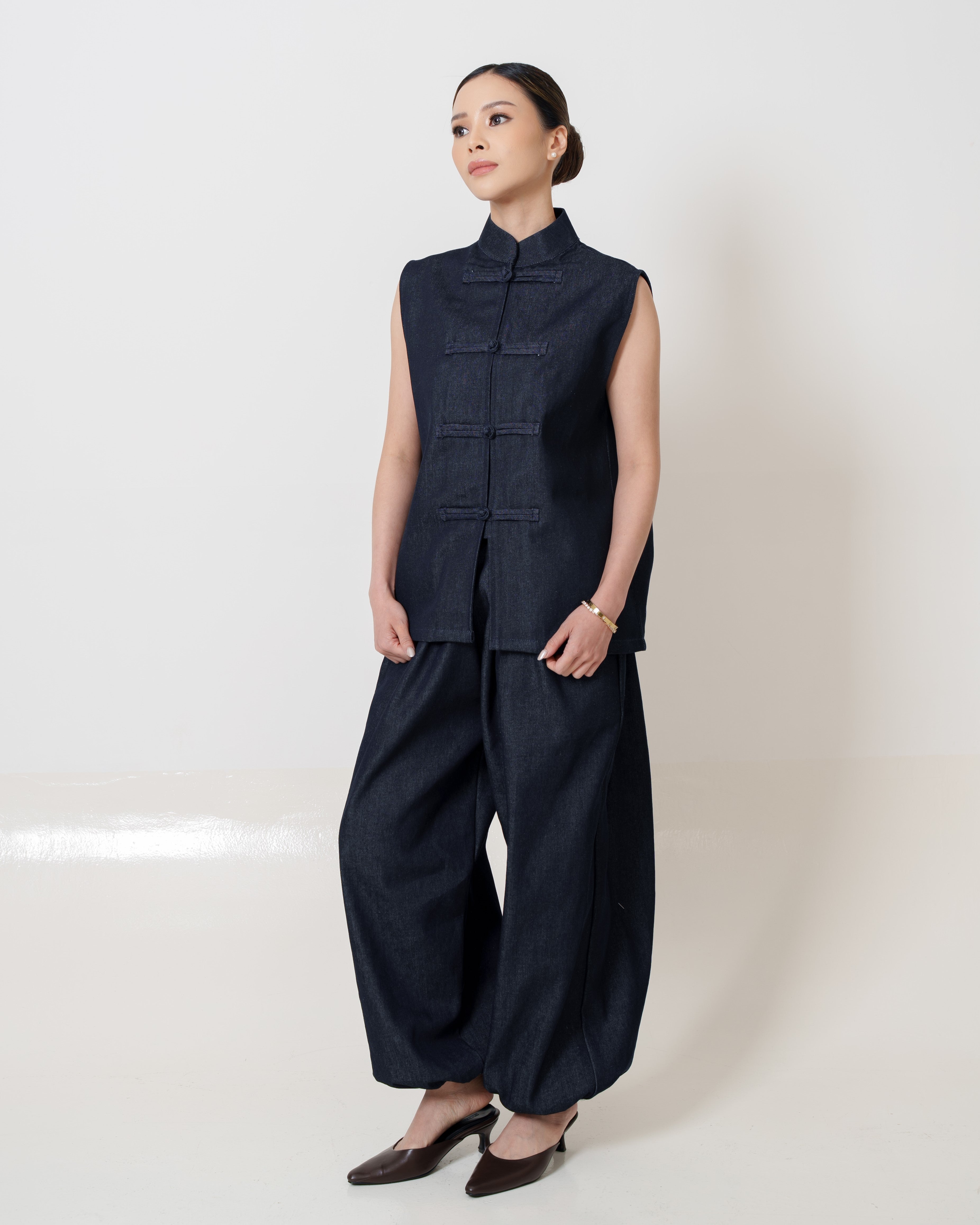 Riley Top & Daniel Pants In Denim