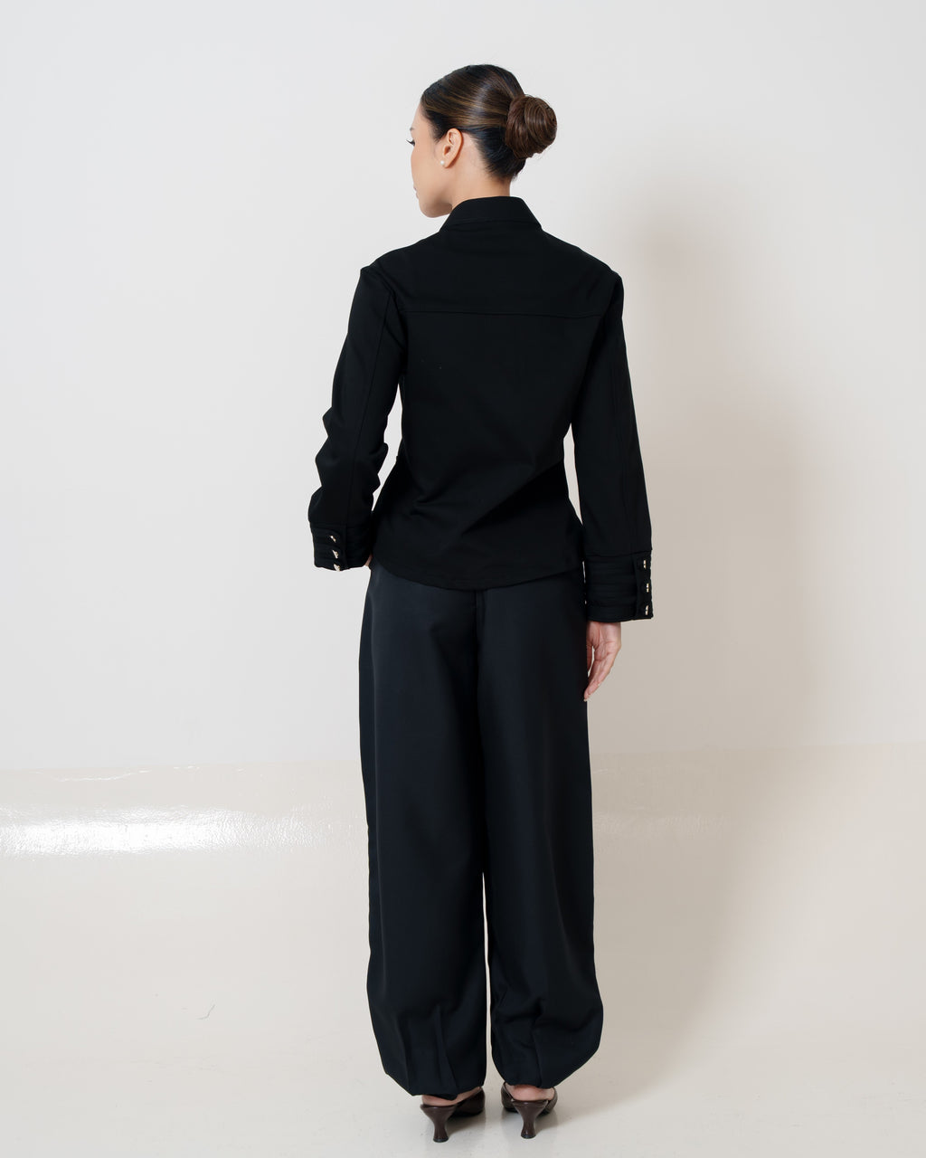 Saint Jacket & Ronald Pants In Black