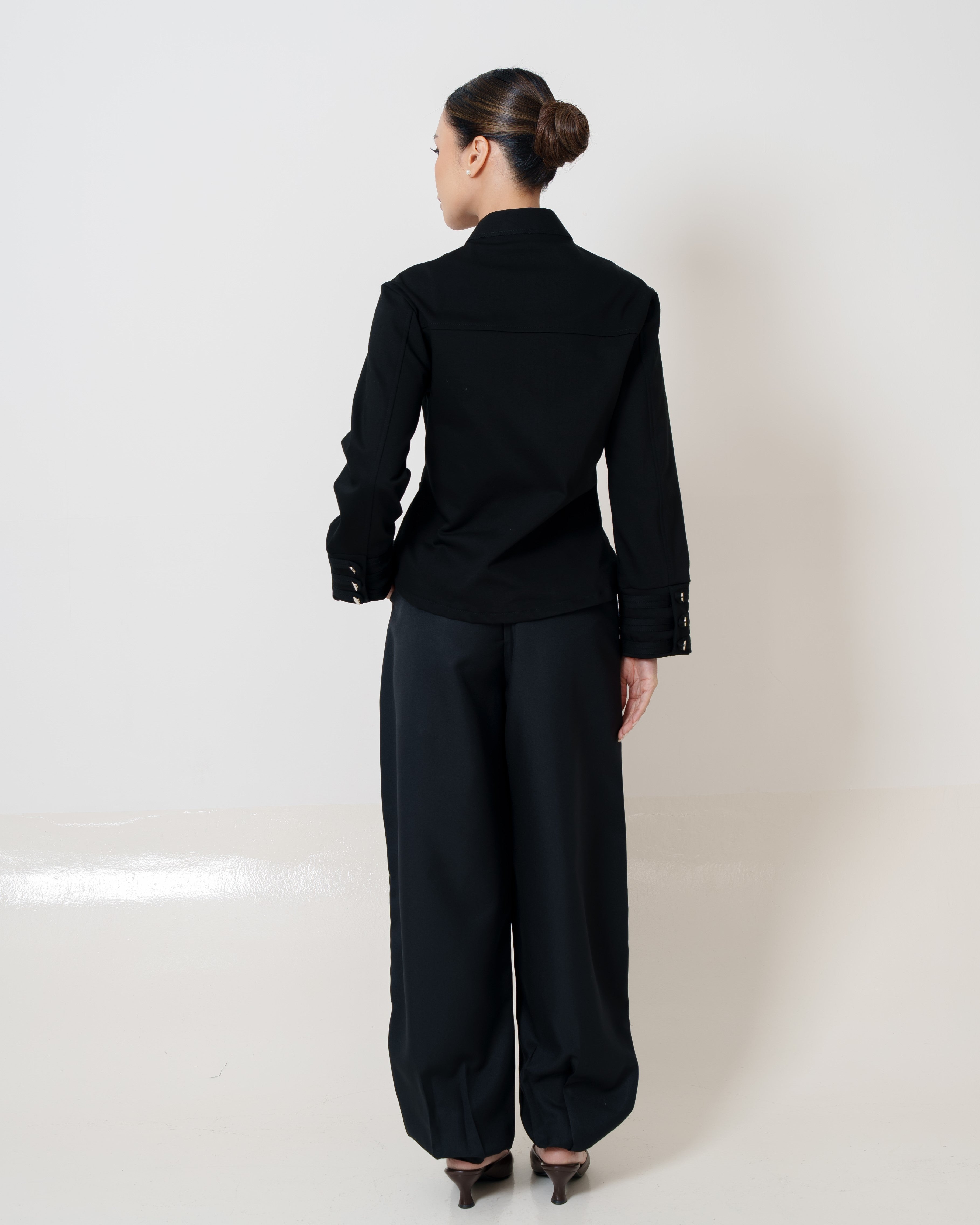 Saint Jacket & Ronald Pants In Black