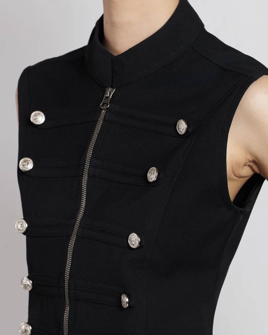 Siena Vest & Verona Skirt In Black