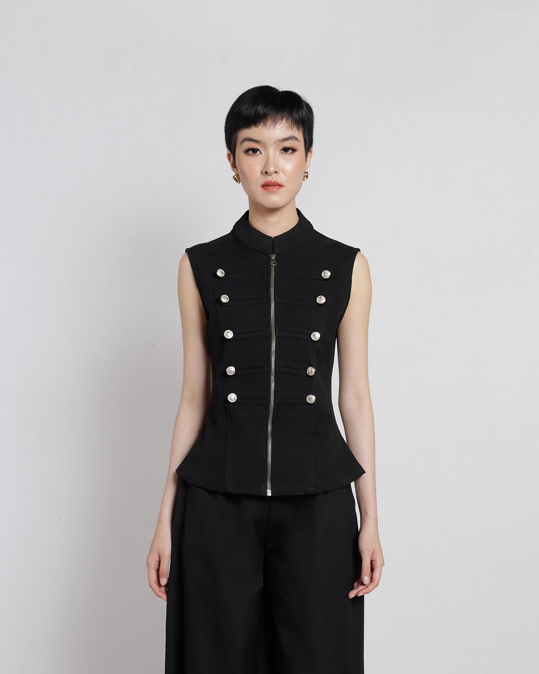 Siena Vest & Verona Skirt In Black